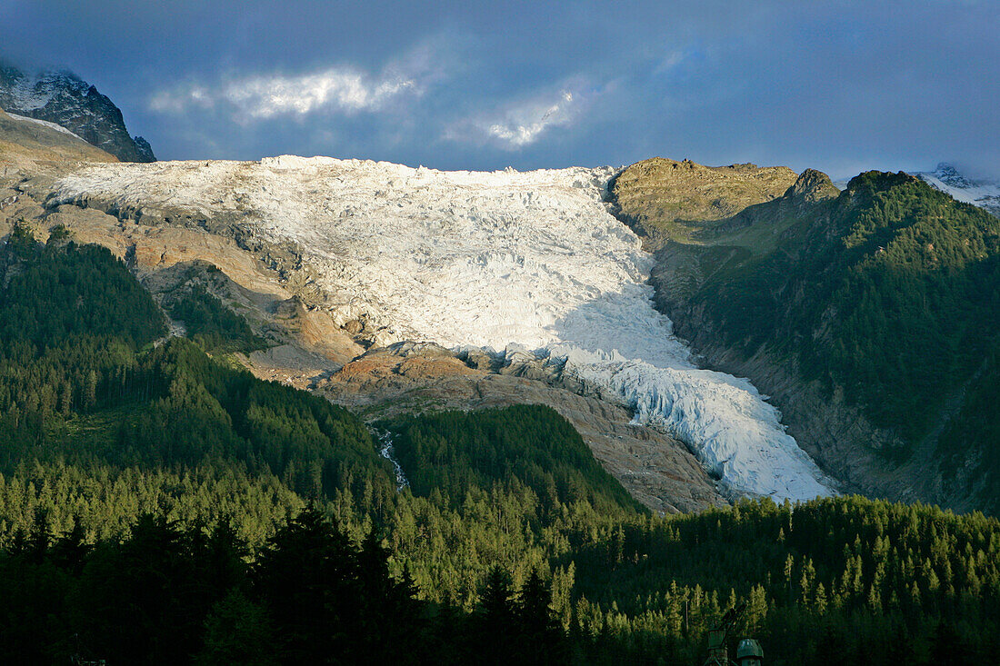 Glacier De Taconnaz, Chamonix, France, This Glacier Is Melting Very Fast