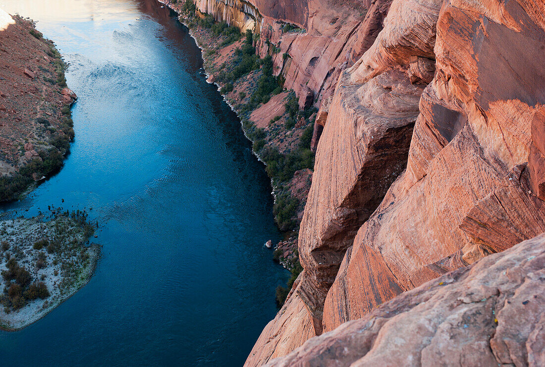 'Horseshoe Bend And Colorado River; Arizona, United States of America'