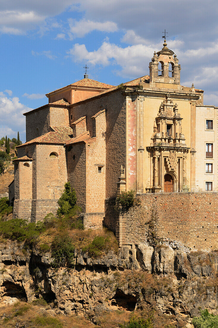 'Iglesia De San Pablo 16Th Century Now A Musuem Attached To The Parador De Cuenca; Cuenca, Castile La Mancha, Spain'