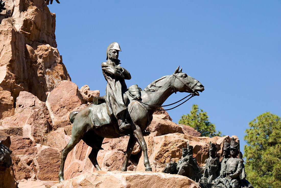 'Statue Of General San Martin; Mendoza, Argentina'