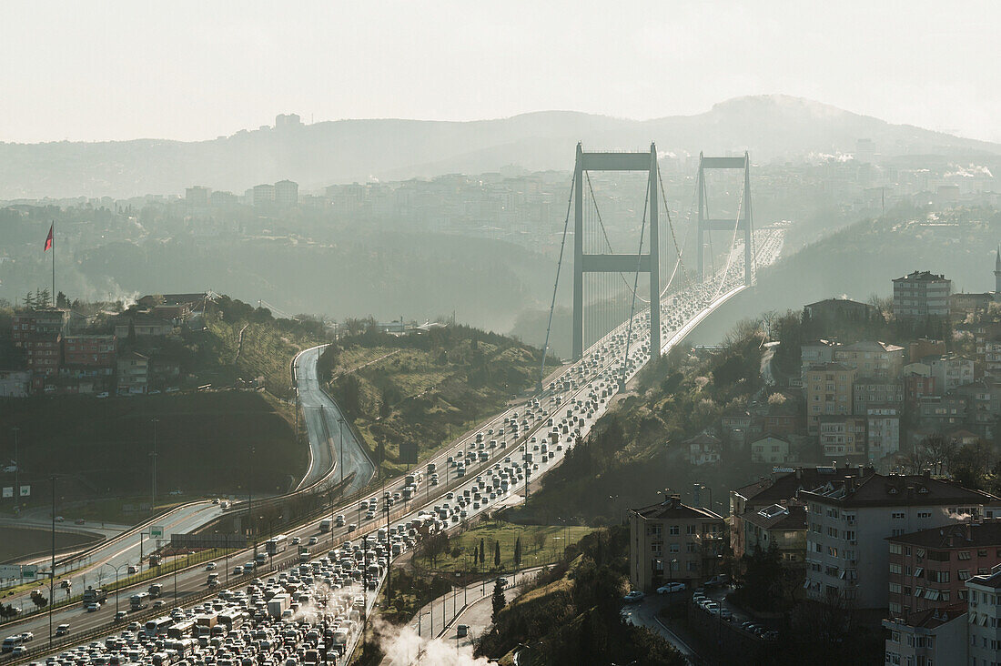 'Bosphorus bridge;Istanbul turkey'