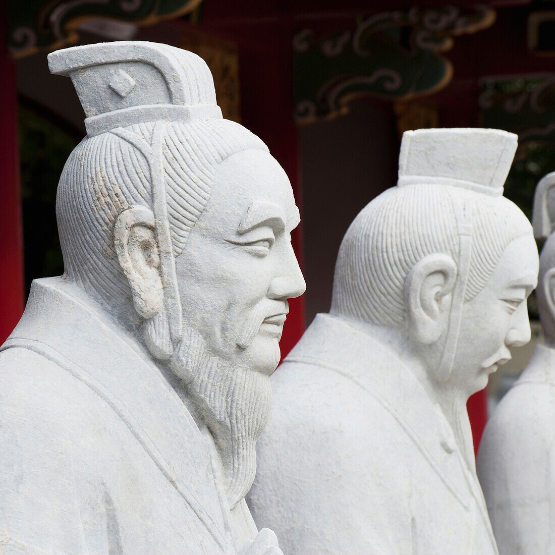'Confucian Shrine At The Chinese Historical Museum; Nagasaki, Japan'