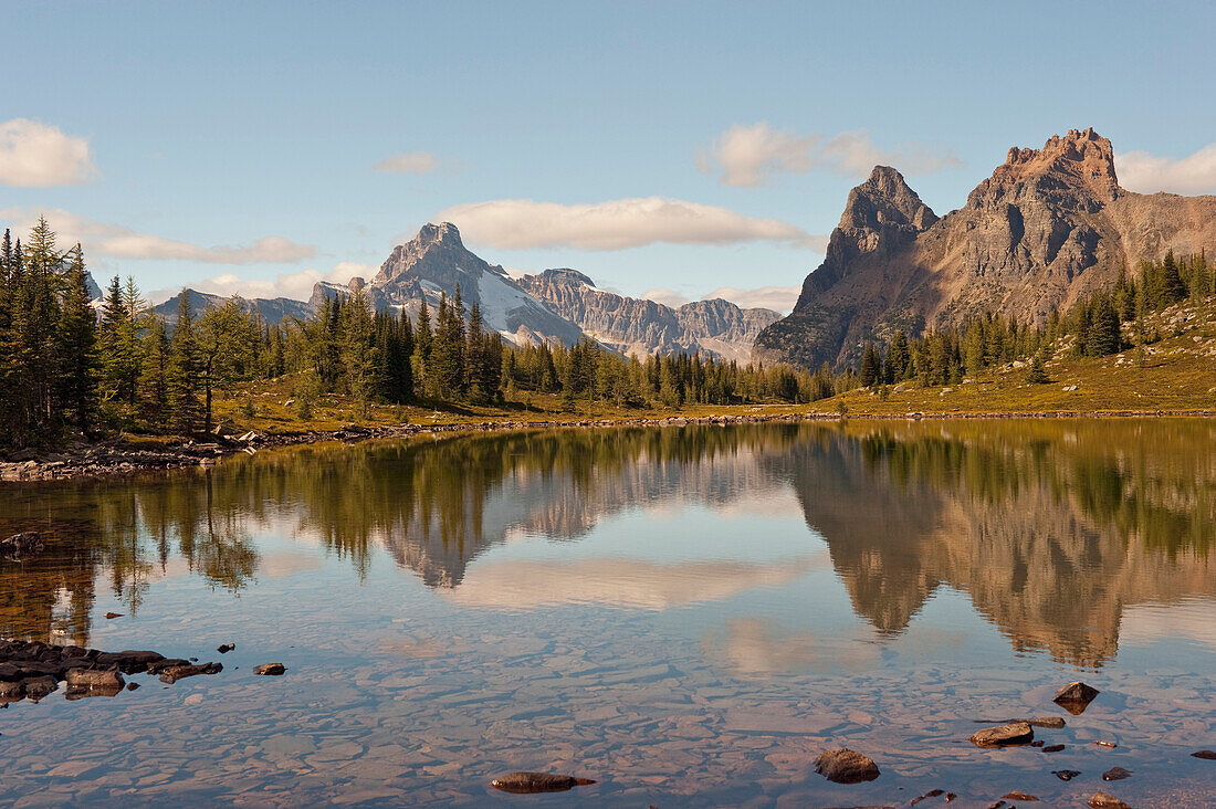 'View Of Lake On Opabin Plateau Near Lake O'hara In Yoho National Park; Field, British Columbia, Canada'