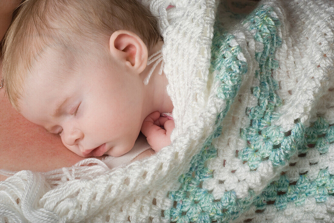 'A Sleeping Baby; Alberta, Canada'