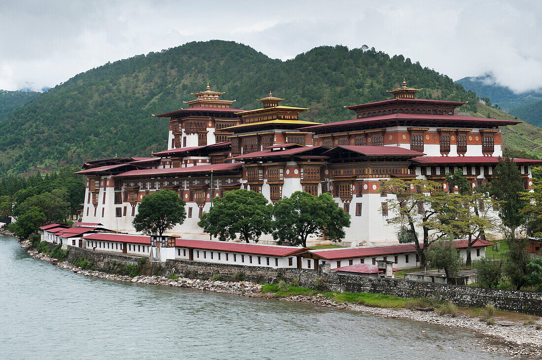 'Punakha Dzong; Punakha, Bhutan'