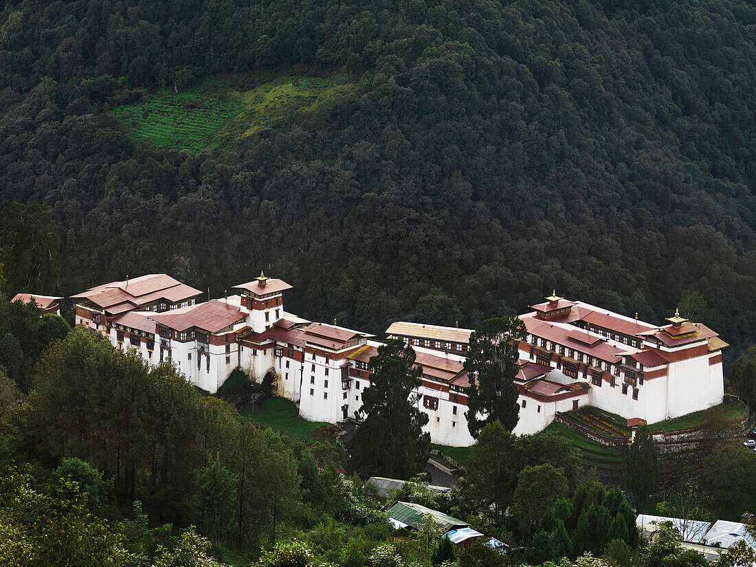 'Trongsa Dzong; Trongsa District Bhutan'
