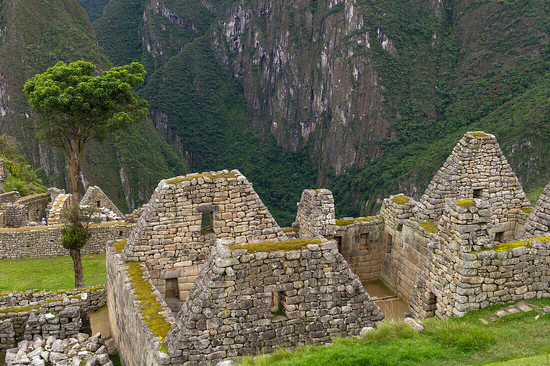 'Historical Buildings At Machu Picchu; Peru'