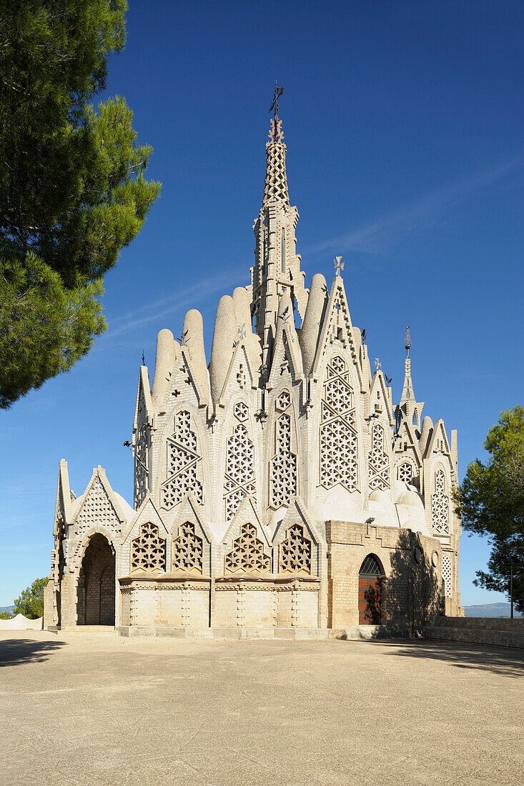 'Exterior Of Sanctuary Of Montserrat; Montferri, Spain'