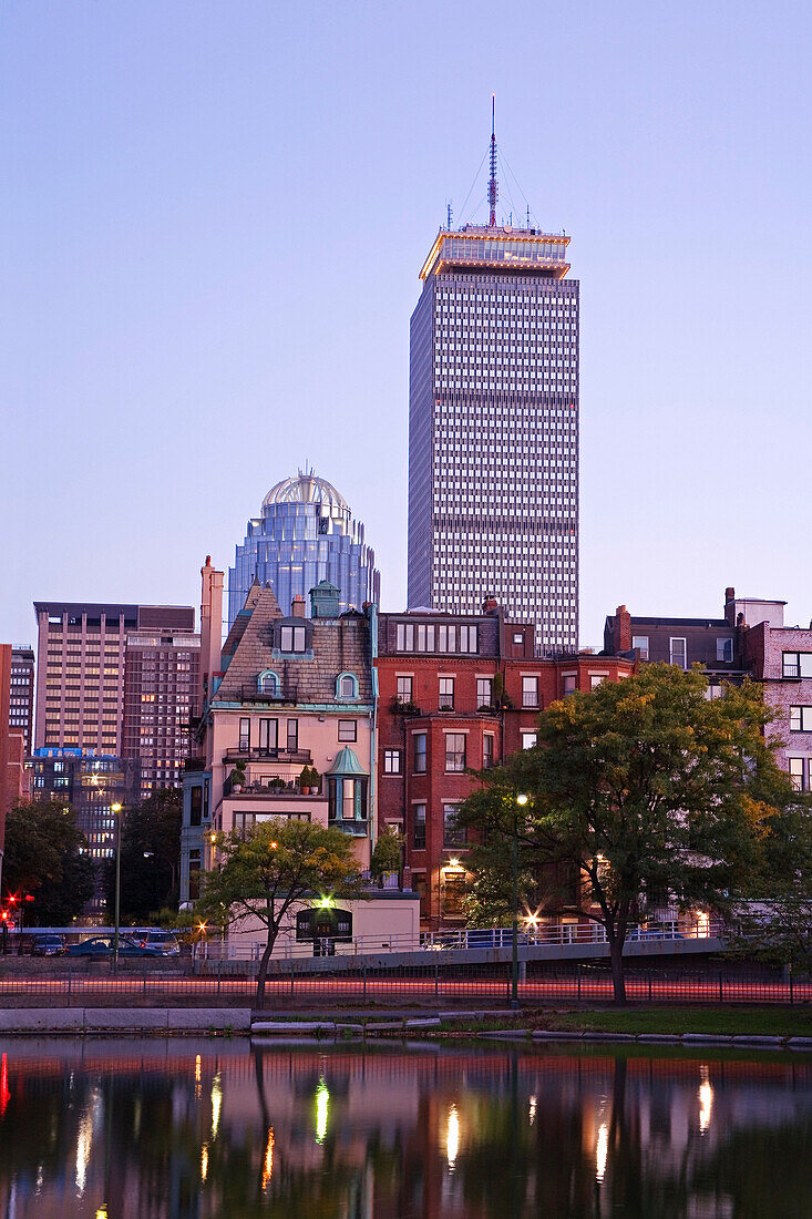 Back Bay Area, Prudential Tower, Boston, Massachusetts, Usa