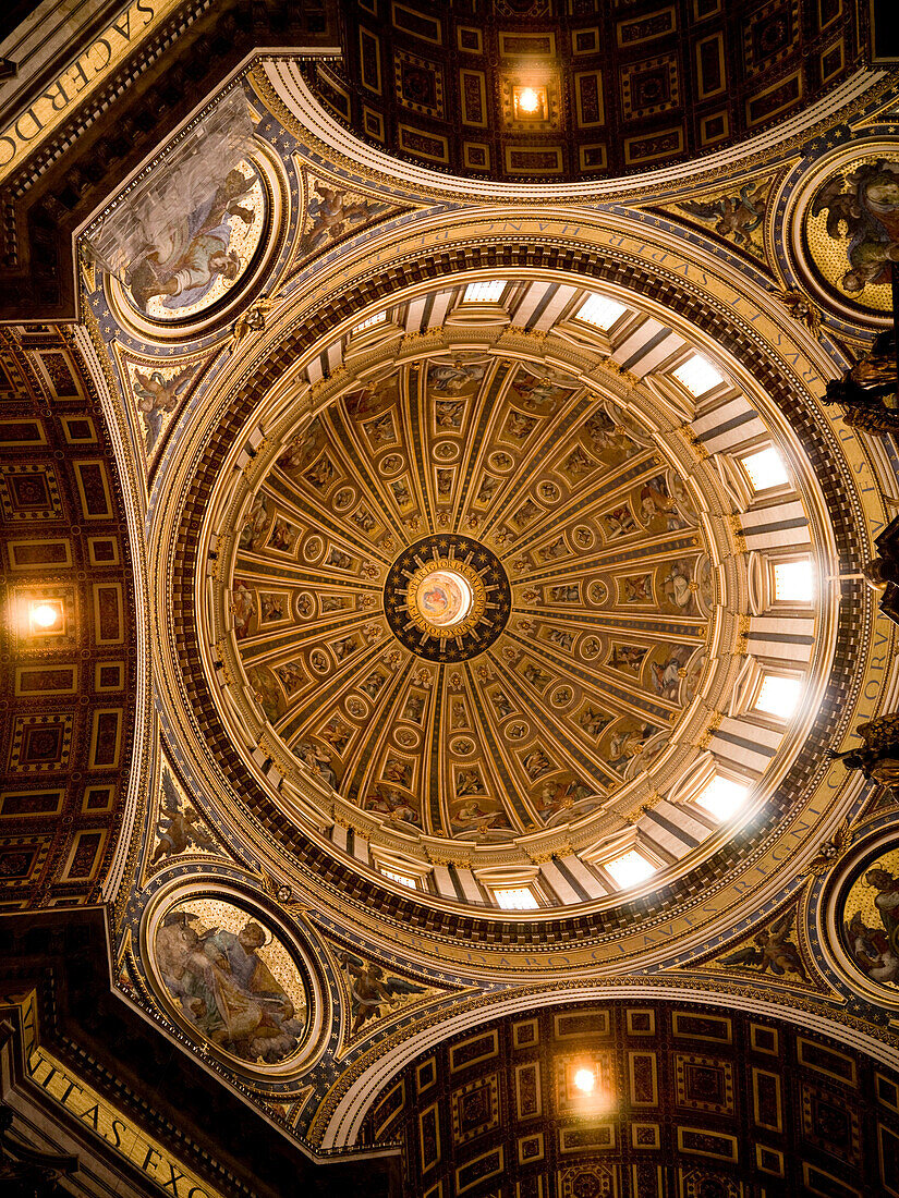 Designs In The Ceiling, Vatican, Rome, Italy