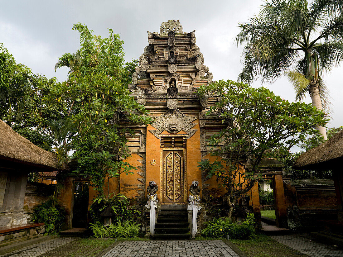 'Ubud, Bali, Indonesia; Temple Entrance'