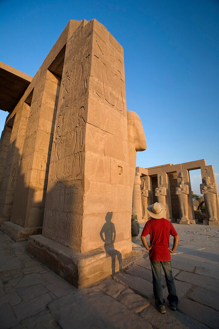 The Ramesseum, Luxor, Egypt
