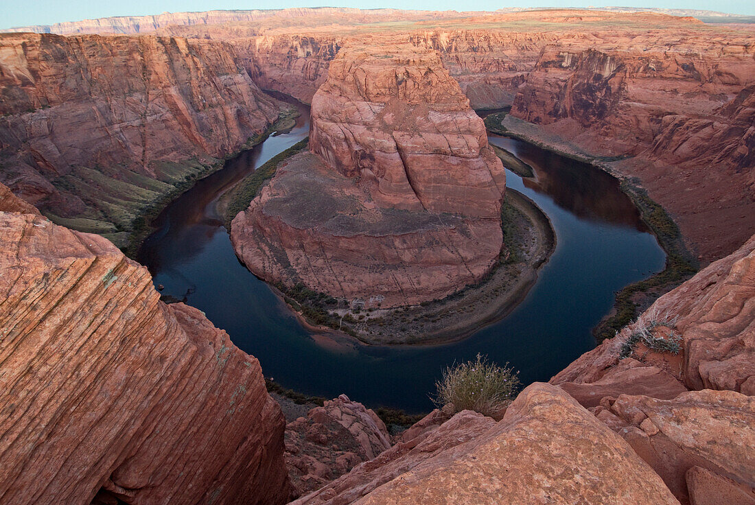 Big Bend Of Colorado River Near Page, Arizona, Usa