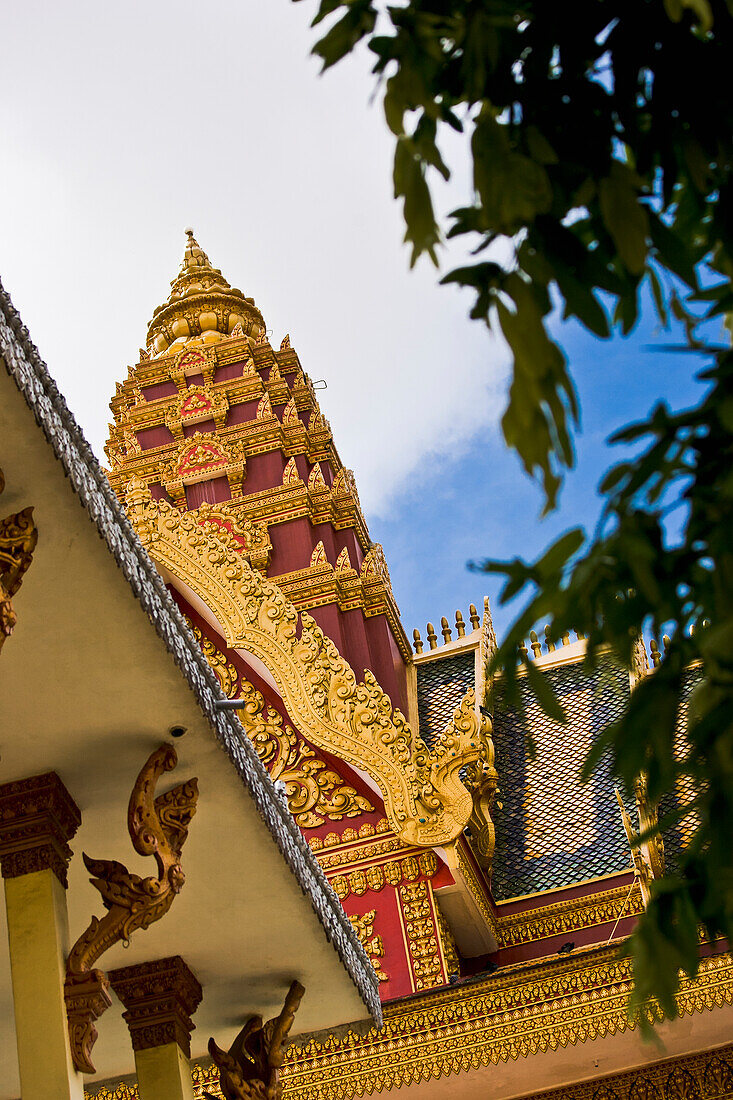 'Wat Ounalom The Most Important Wat Of Phnom Penh; Phnom Penh, Cambodia'