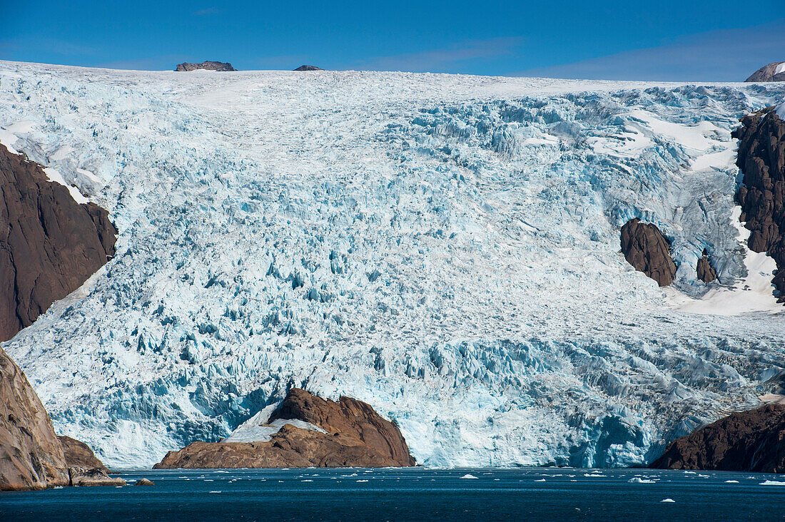 Glacier, Prince Christian Sound, Kitaa, Greenland