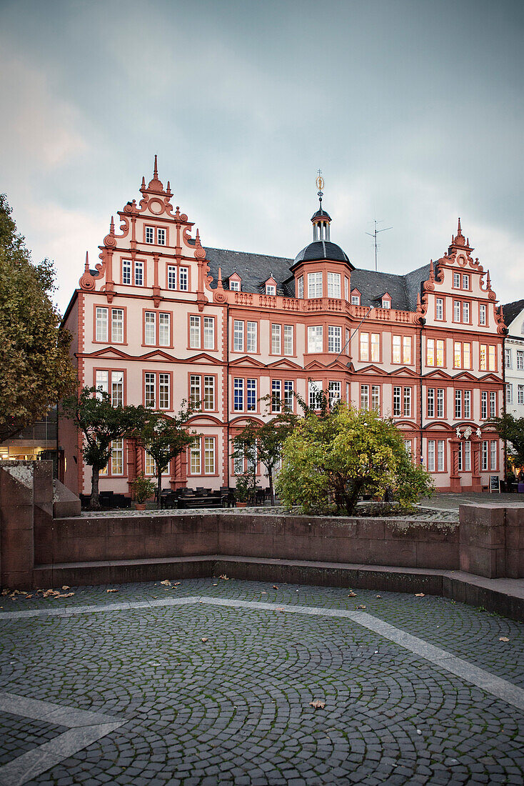 Johannes Gutenberg Museum am Liebfrauenplatz, Mainz, Landeshauptstadt Rheinland-Pfalz, Deutschland