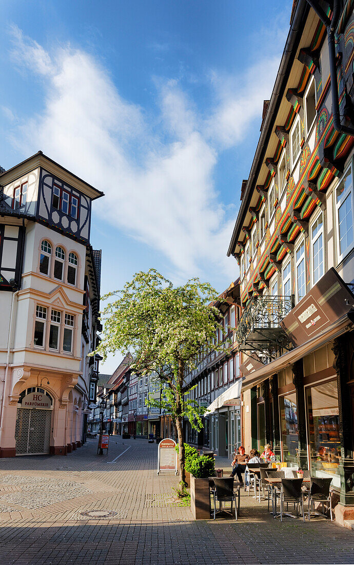Market Street, Einbeck, Lower Saxony, Germany