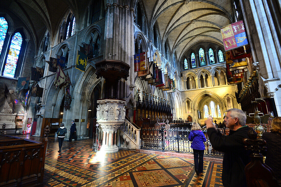 In St. Patrick's Cathedral, Dublin, Irland