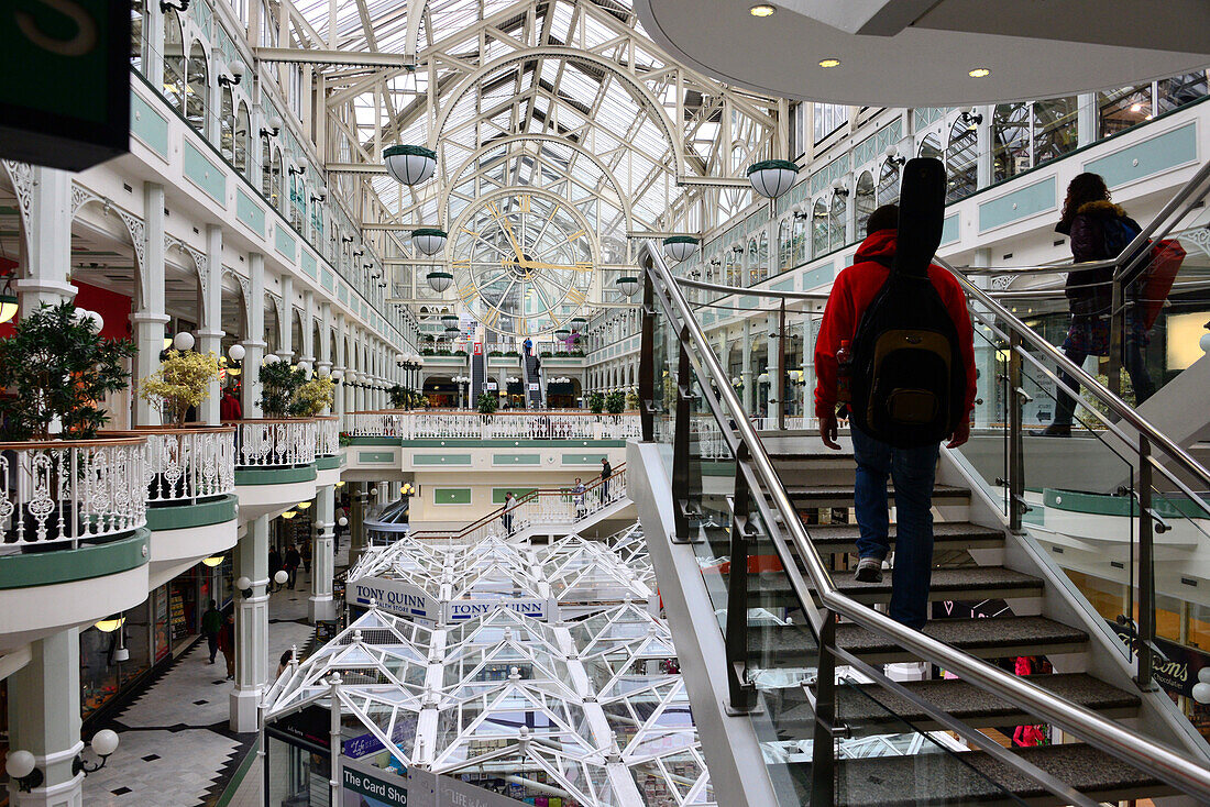 Shopping mall, St. Stephans Centre, Dublin, Ireland