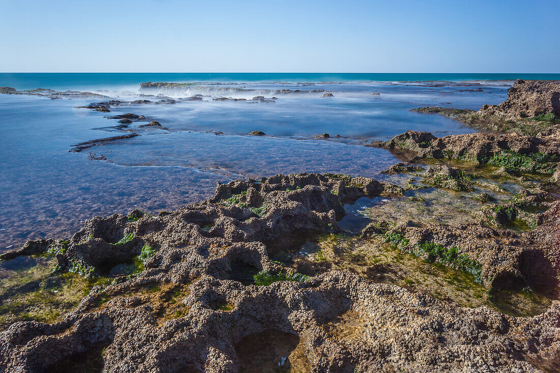 'Caesarea maritima a national park on the israeli coastline near the town of caesarea;Caesarea israel'