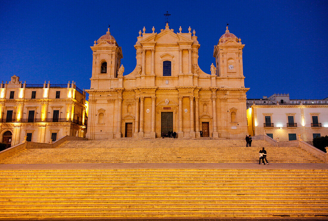 Kathedrale San Nicolo, Noto, Syrakus, Sizilien, Italien