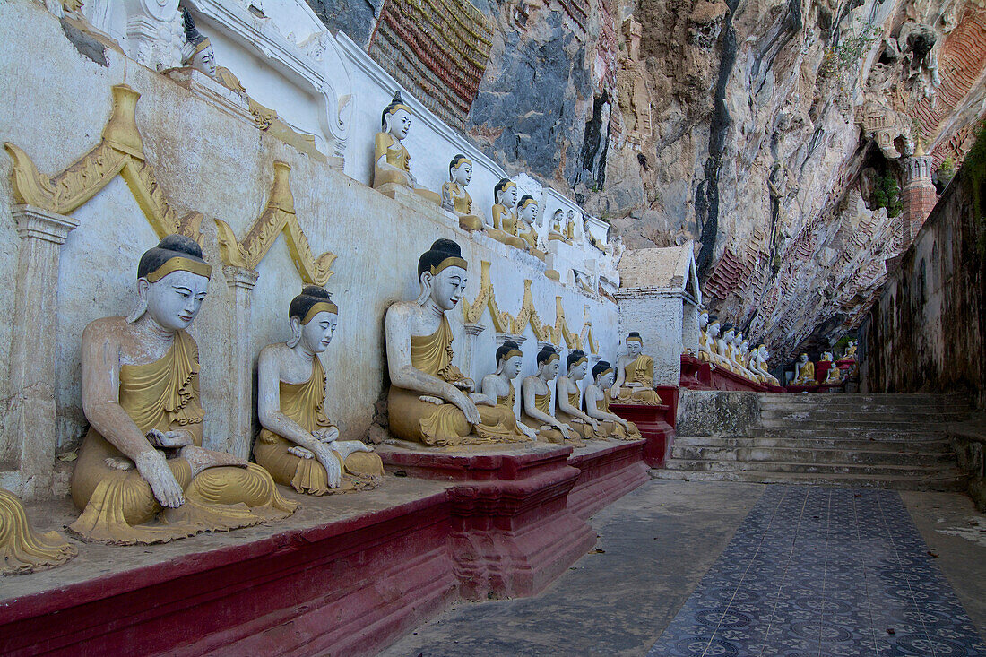 Kawt Gon Cave near Hpa-An, Karin State, Myanmar, Burma, Asia
