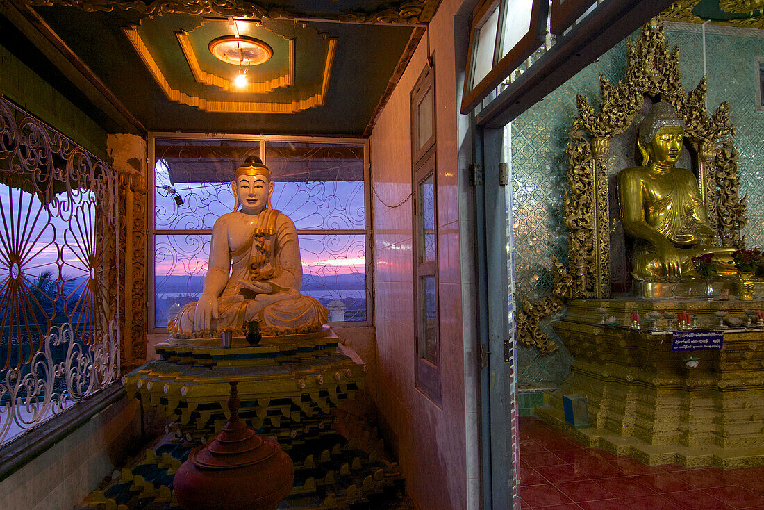 Mahamuni Pagoda, Mawlamyine, Moulmein Capital of Mon State, in the South of Myanmar, Burma