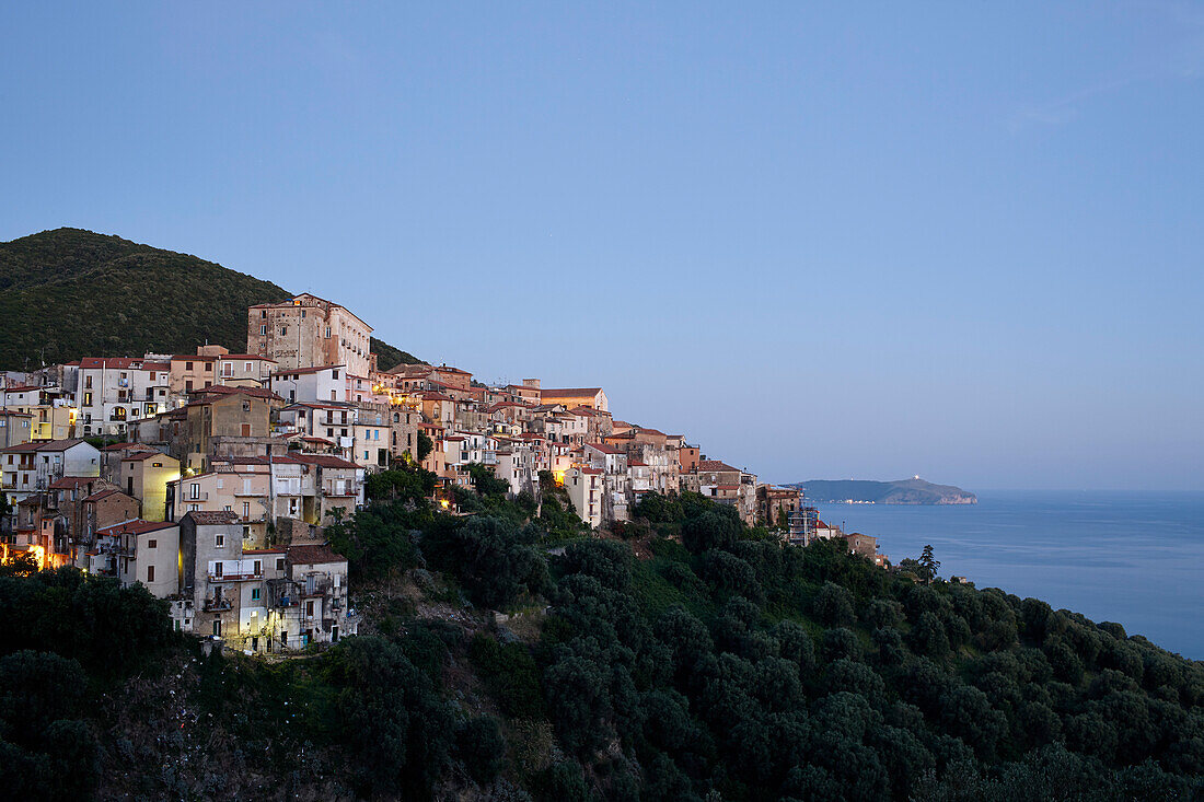 Pisciotta, Cilento Küste, Provinz Salerno, Kampanien, Italien