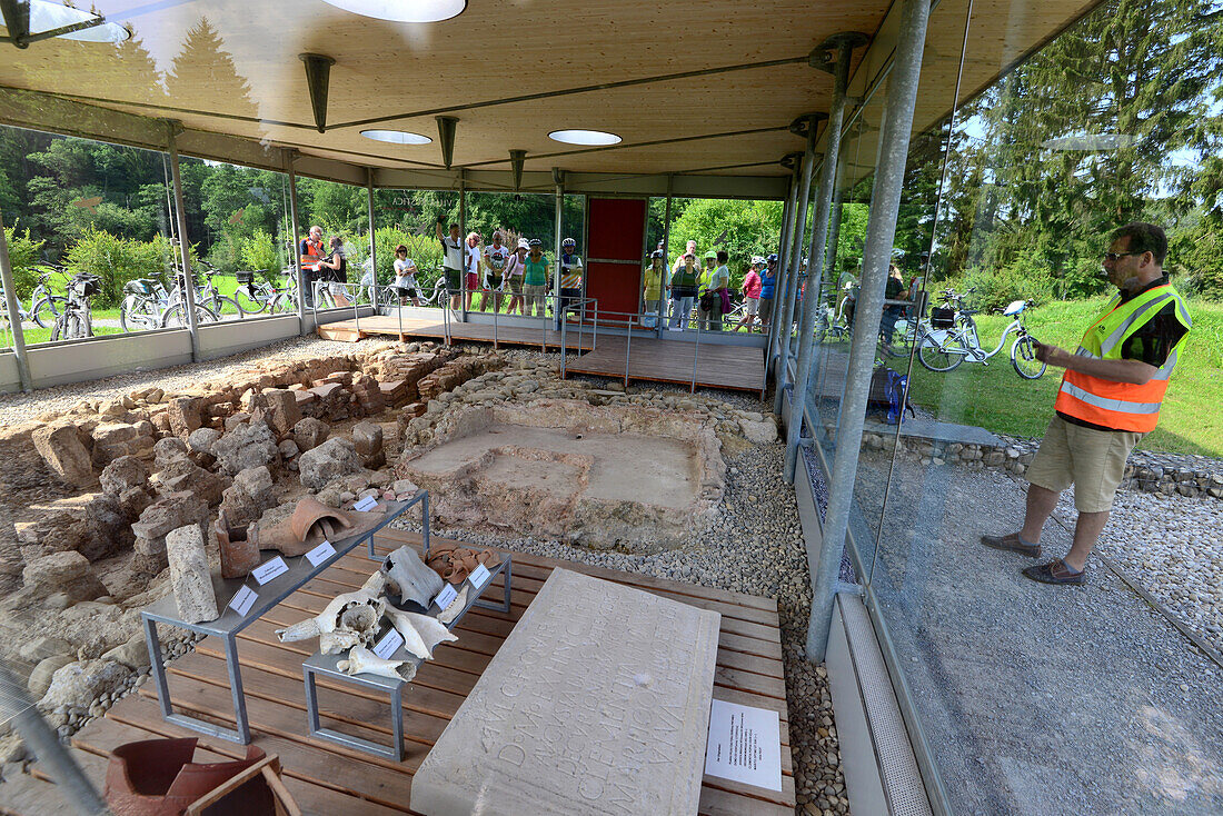 Roman Villa Rustica, Starnberg country, Bavaria, Germany