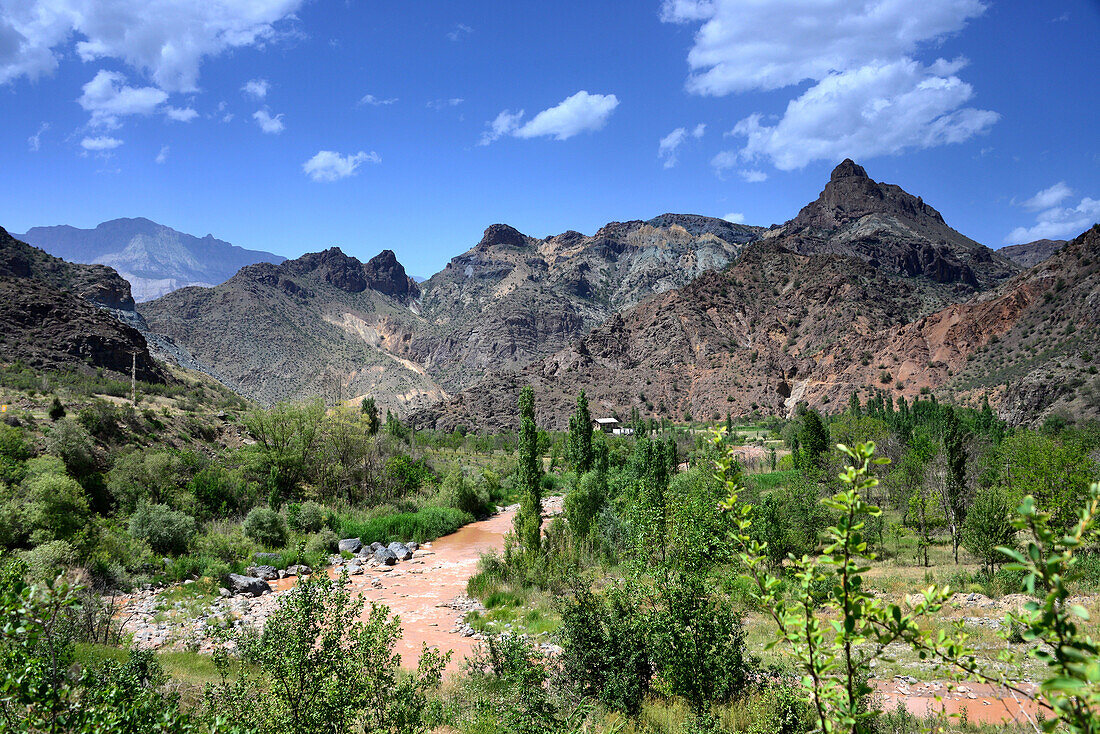 Landscape near the Oltu river, East Turkey, Turkey