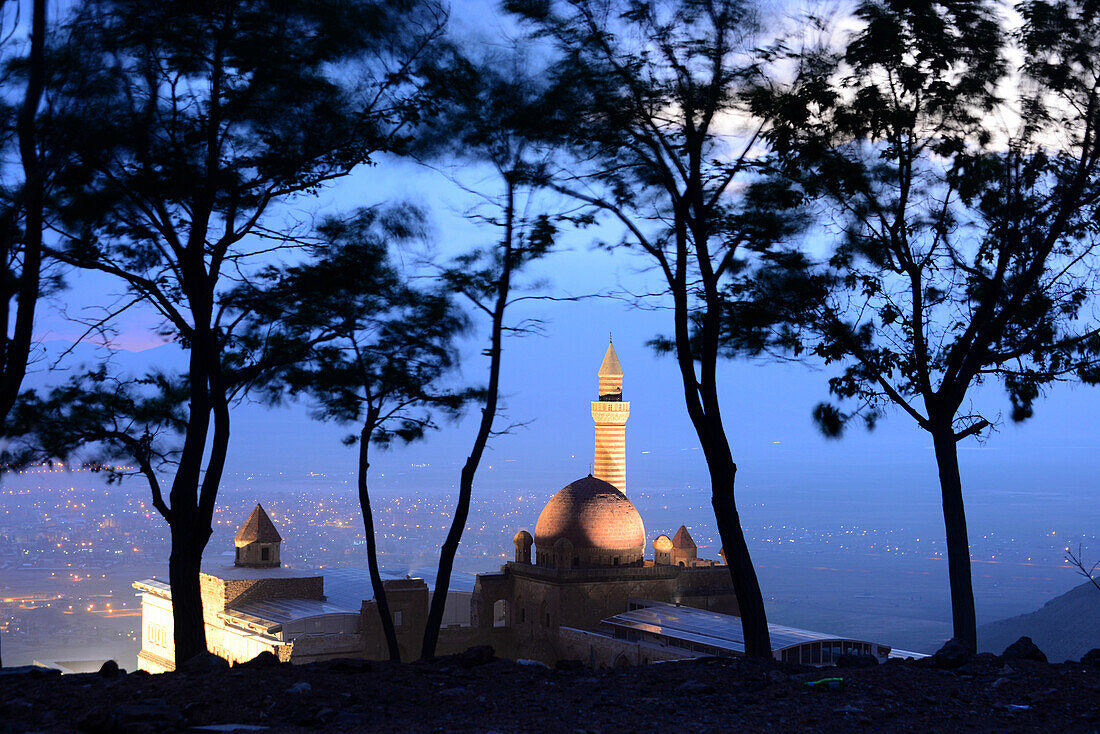 Ishak Pasa Palace near Dogubayazit at Ararat, Kurd populated area, east Anatolia, East Turkey, Turkey