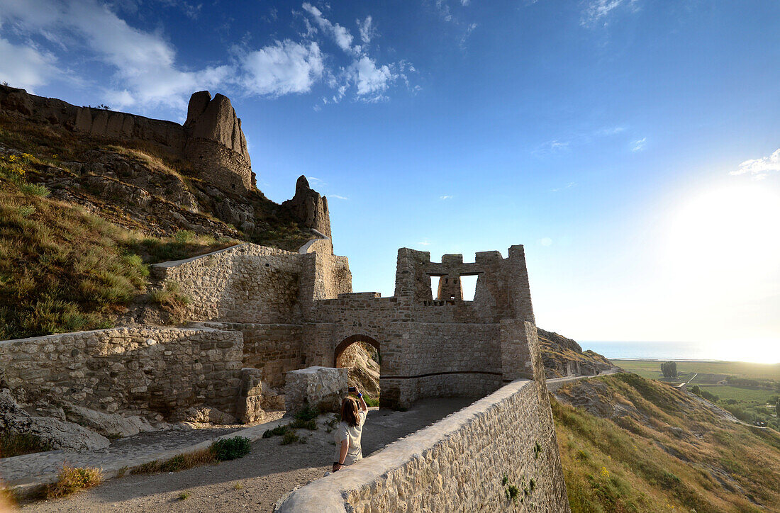 Burg bei Van am Van See, Kurdengebiet, Ost-Anatolien, Osttürkei, Türkei