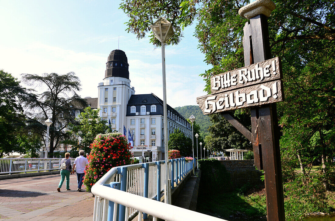Bad Neuenahr in the Ahr Valley, Eifel, Rhineland-Palatinate, Germany
