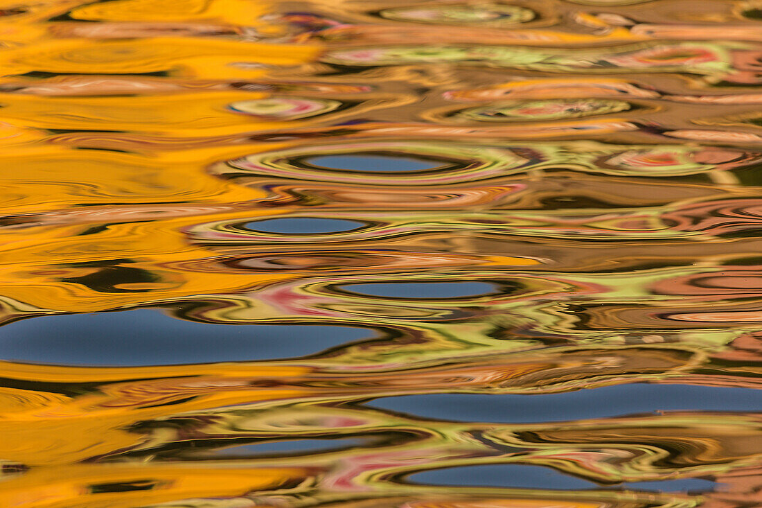 Water coloured on Gange river, India