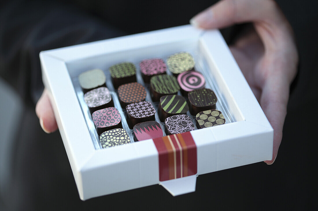 A box of chocolates.