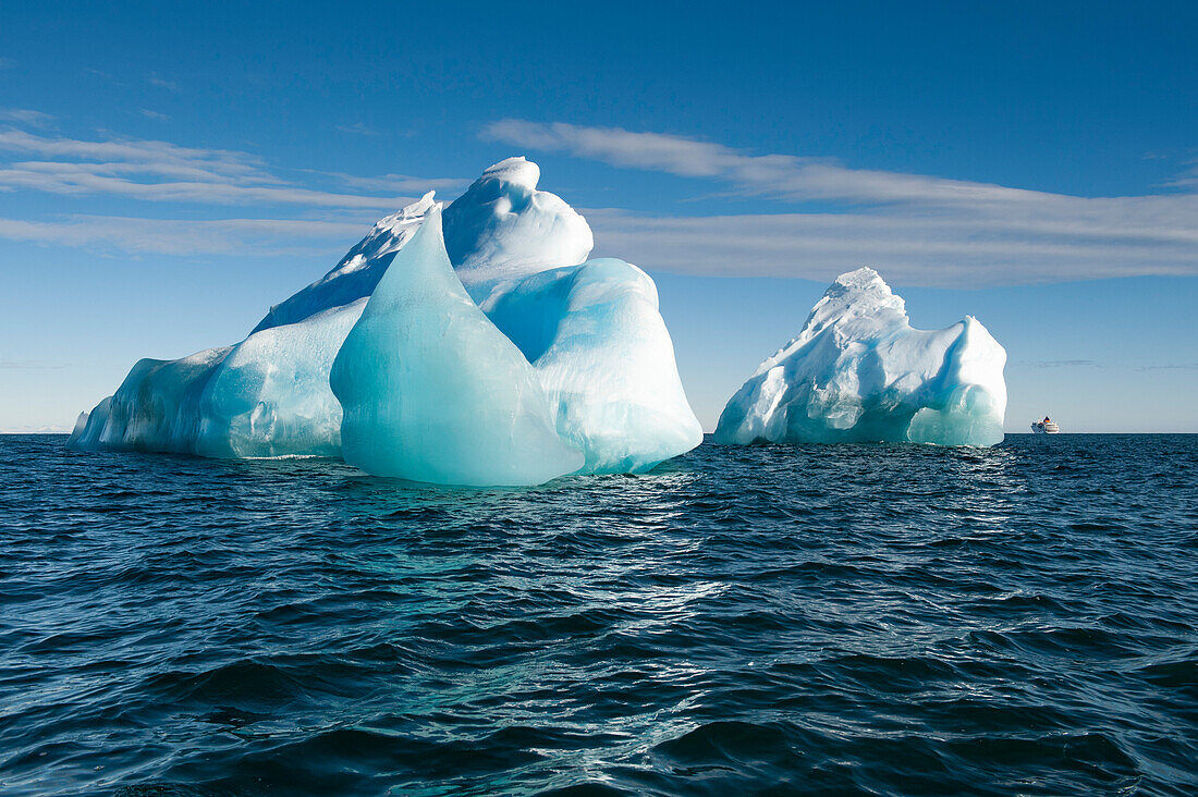 Icebergs in the Southern Ocean, Bird Point, Antarctica