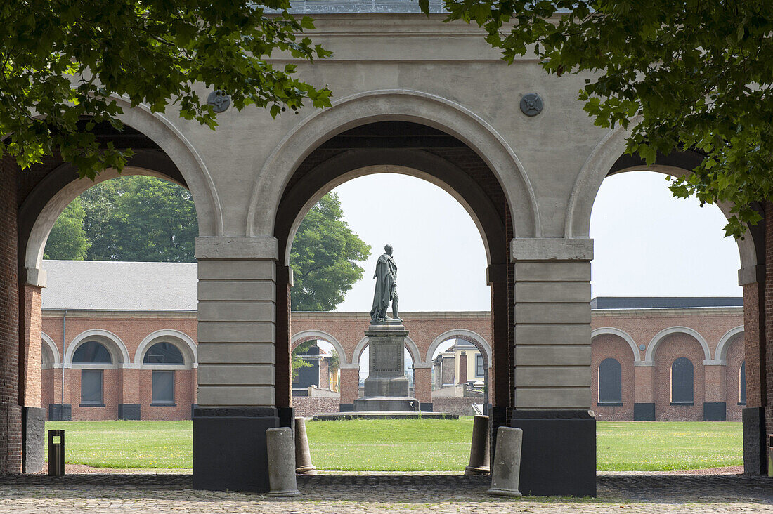 Le Grand Hornu, UNESCO world heritage site, Hornu near Mons, Hennegau, Wallonie, Belgium, Europe