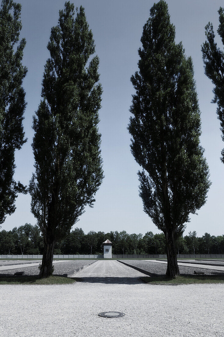 Baracken, Dachau Konzentrationslager, Dachau, München, Oberbayern, Bayern, Europa