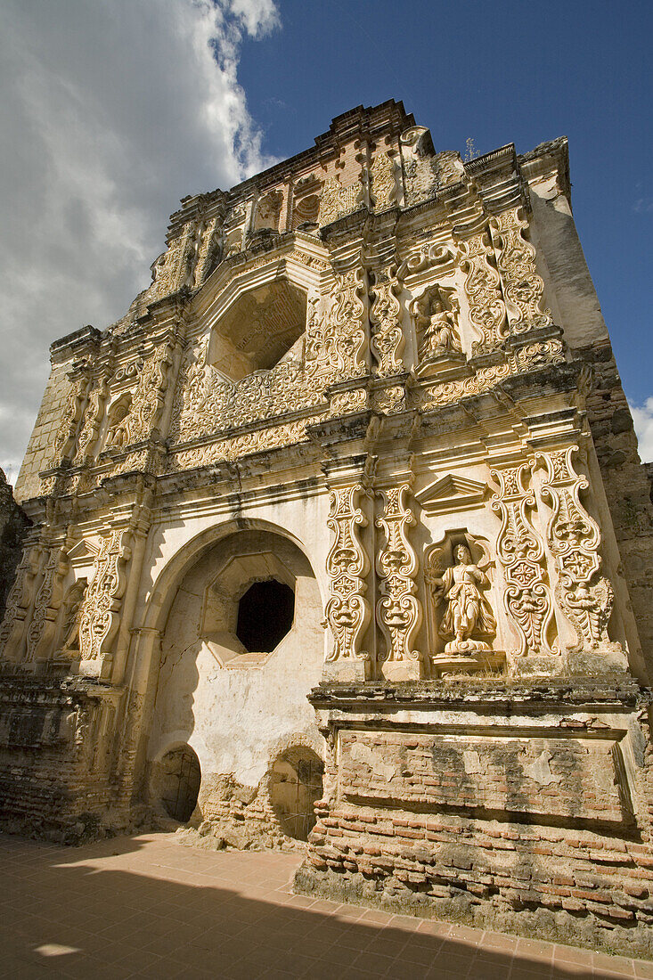 the ruins of the old church Santa Clara, Antigua, Guatemala