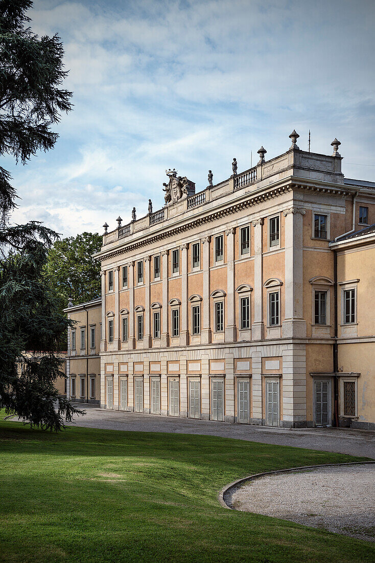 Park der Villa Olmo, Como Stadt, Comer See, Lago di Como, Lombardei, Italien, Europa