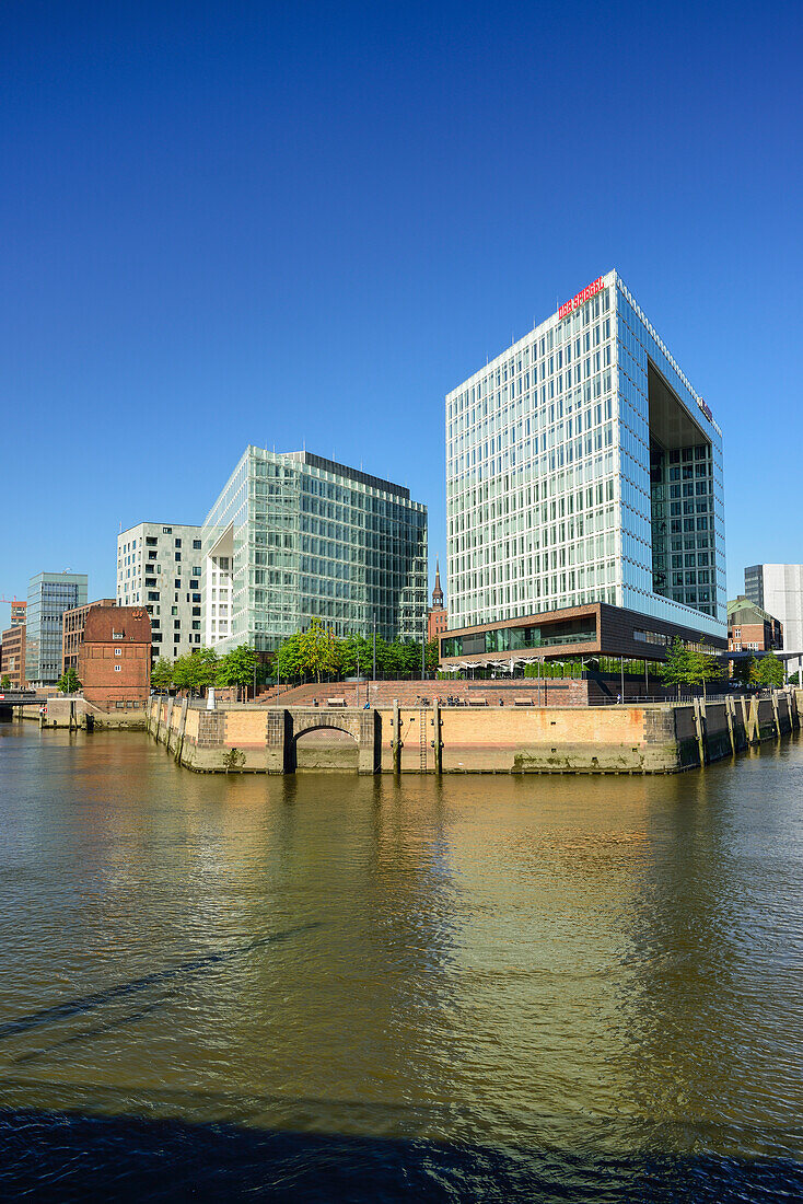 Gebäude der Redaktion Spiegel, Spiegelgebäude, Hafencity, Hamburg, Deutschland