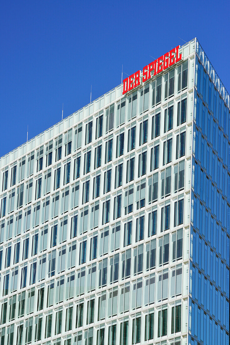 Building of the Spiegel editorial office, Spiegelgebaeude, Hafencity, Hamburg, Germany