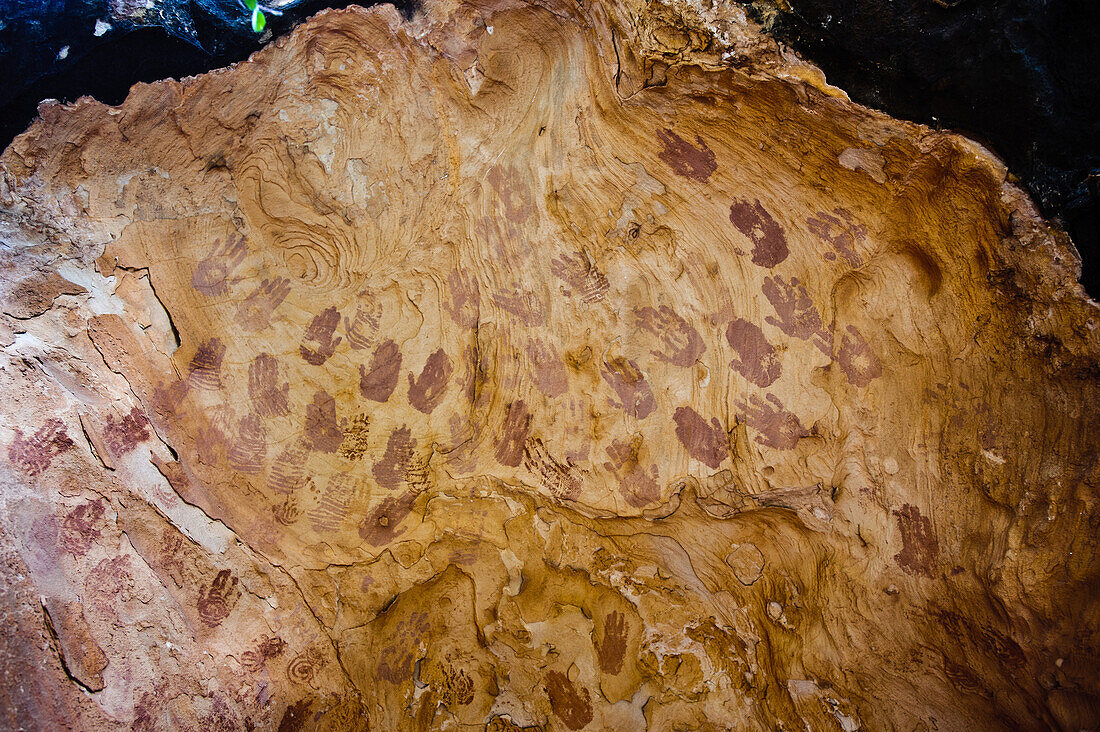 Rock art in the Chesler Park, Needles District, Canyonlands NP, UT.