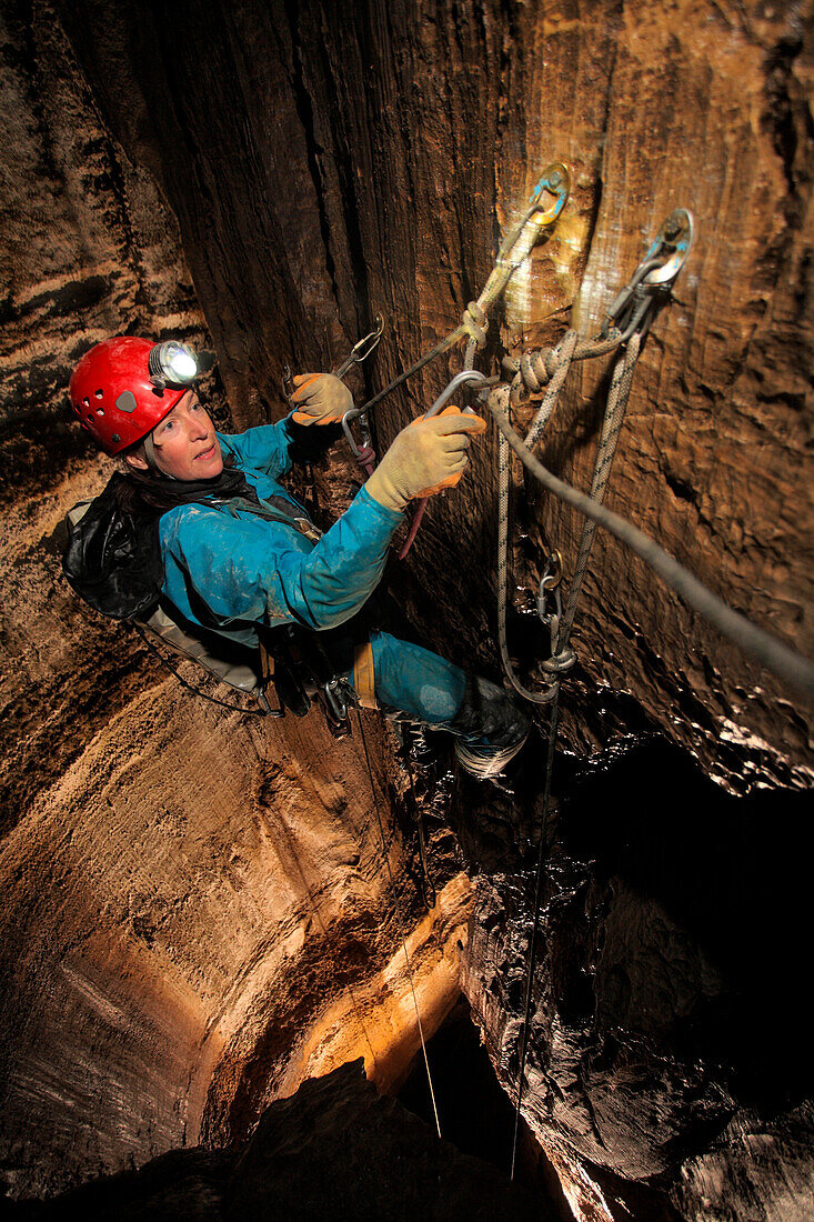 Following two expeditions in 2011 and 2012 - collection of photographs from the Gouffre Berger cave in the Vercors region of France.