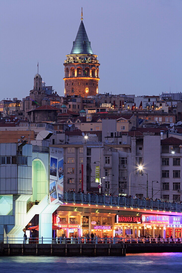 Galata Bridge, Istanbul, Turkey, Europe