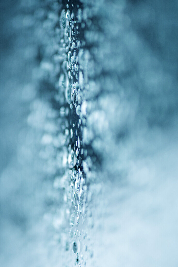 Drops of water, close-up