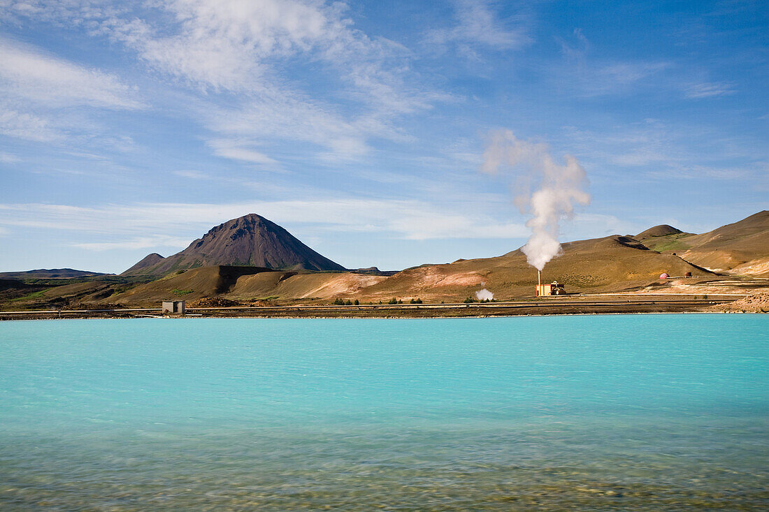 Geothermal power station, Krafla, Iceland