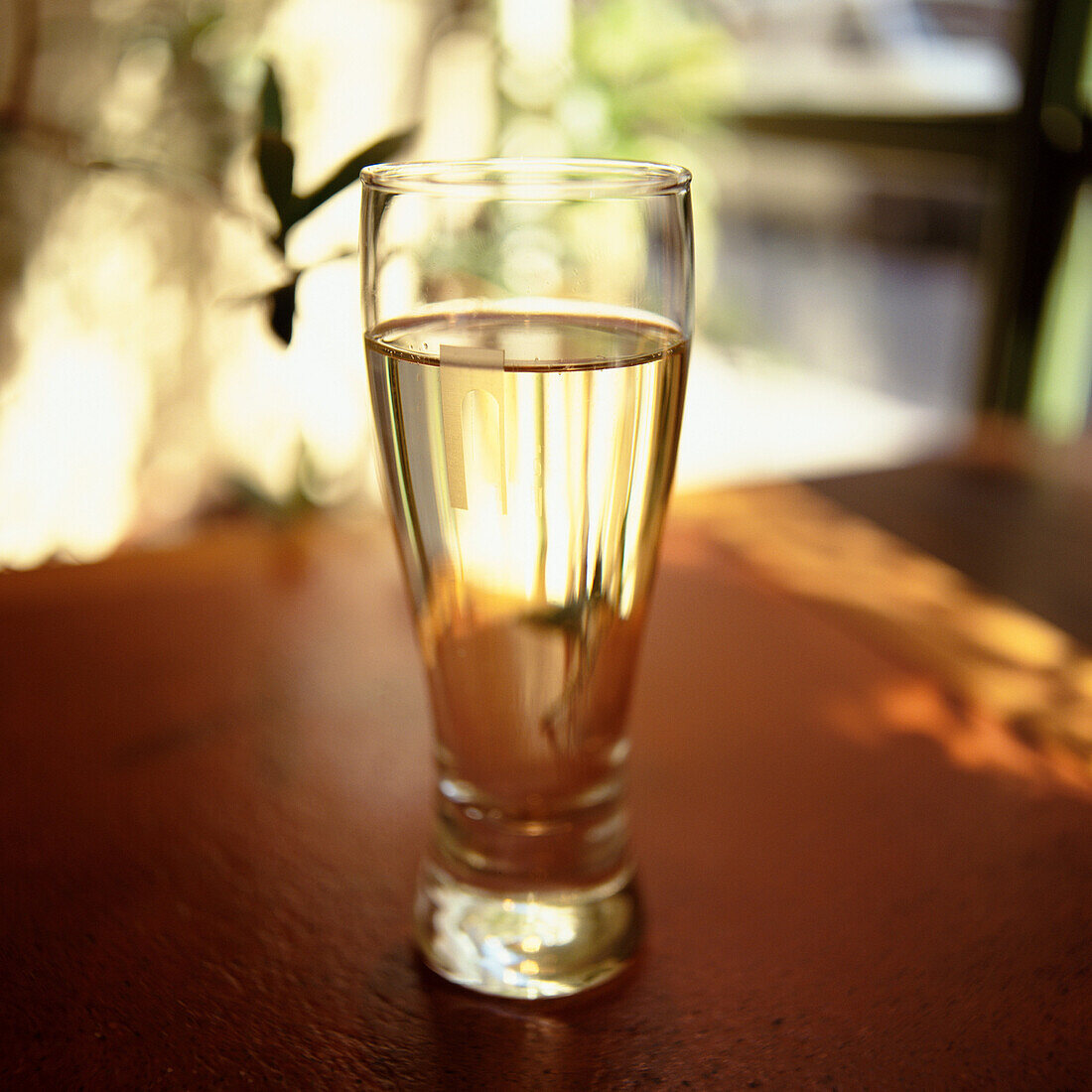 Glass of water, close-up
