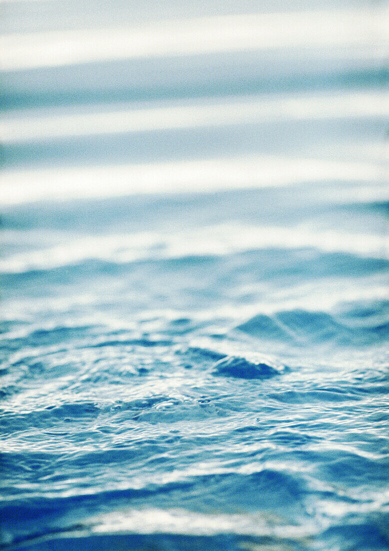 Surface of water, close-up