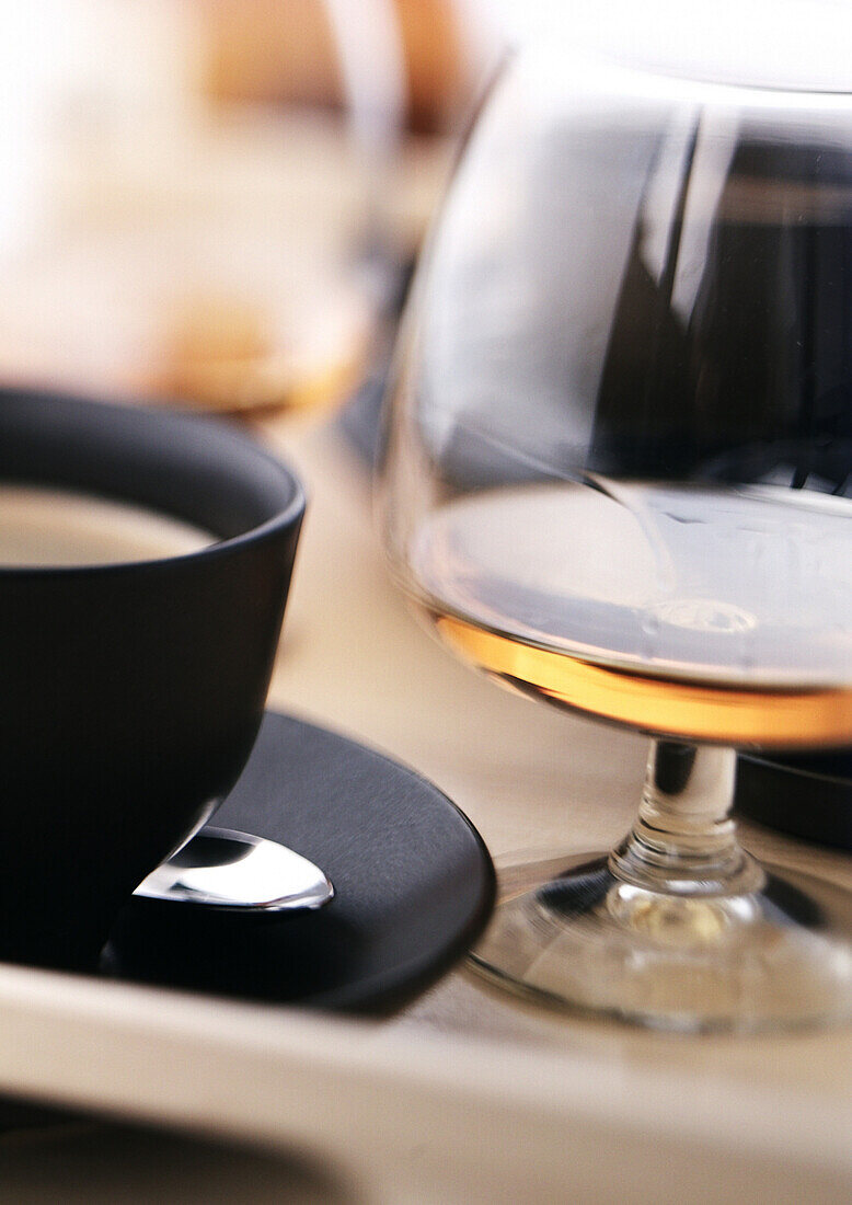 Coffee and Cognac, close-up
